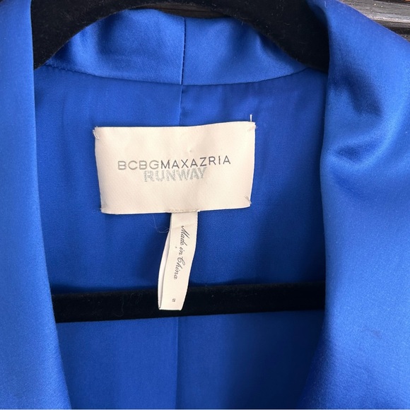 BCBGMaxAzria Vibrant Blue Suit Jacket - Picture 3 of 3